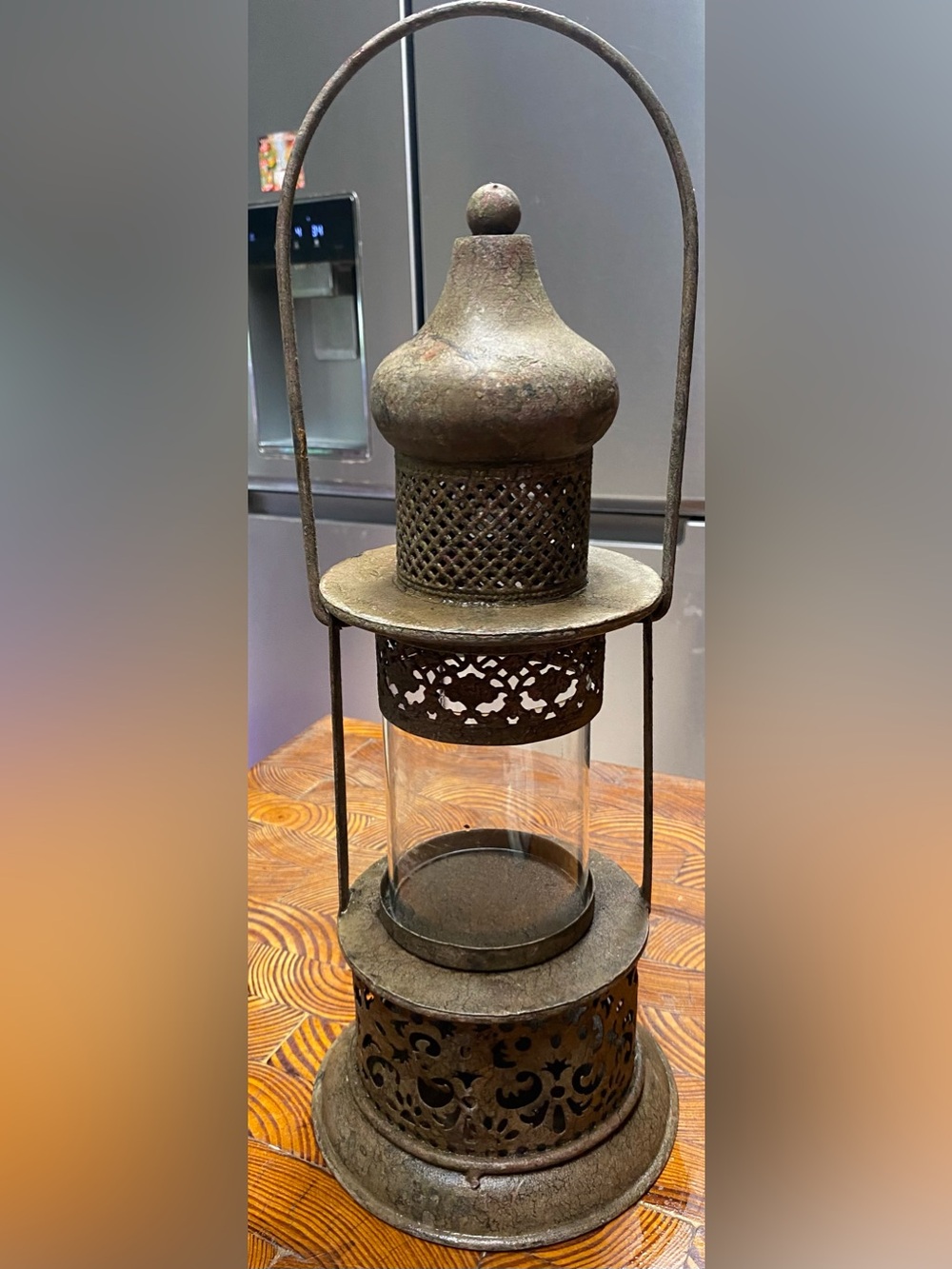 Vintage Metal Lantern